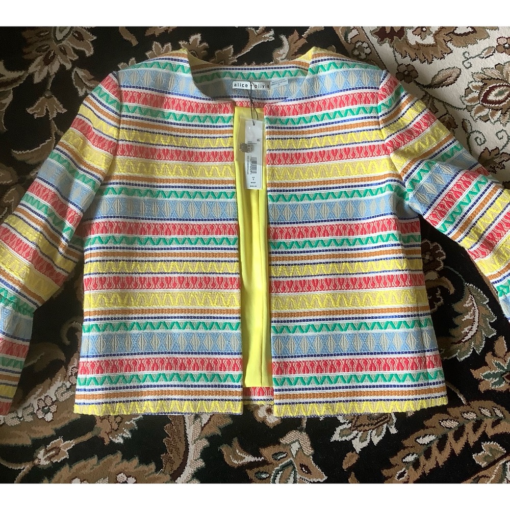 Alice + Olivia cropped jacket